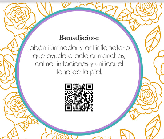 JABÓN DE CÚRCUMA/TURMERIC SOAP