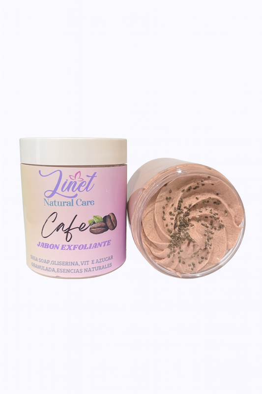 Jabón Exfoliante de Café 8 oz