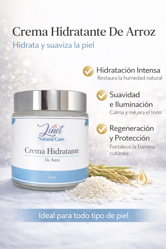 Crema HIDRATANTE DE ARROZ