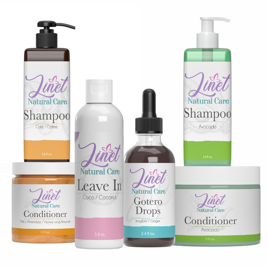 Linea Kit Anticaspa ,Crecimiento y Antifrizz