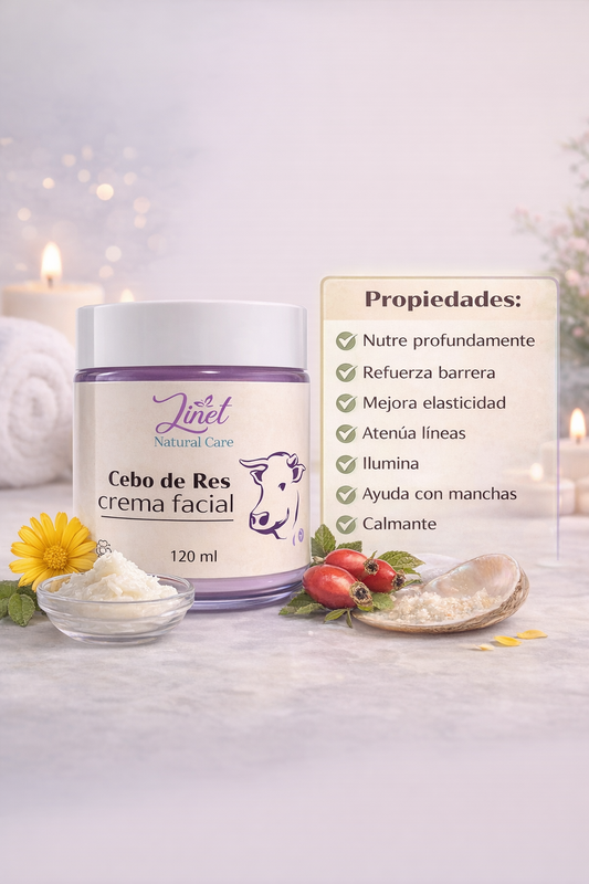 Crema FACIAL de Cebo de Res
