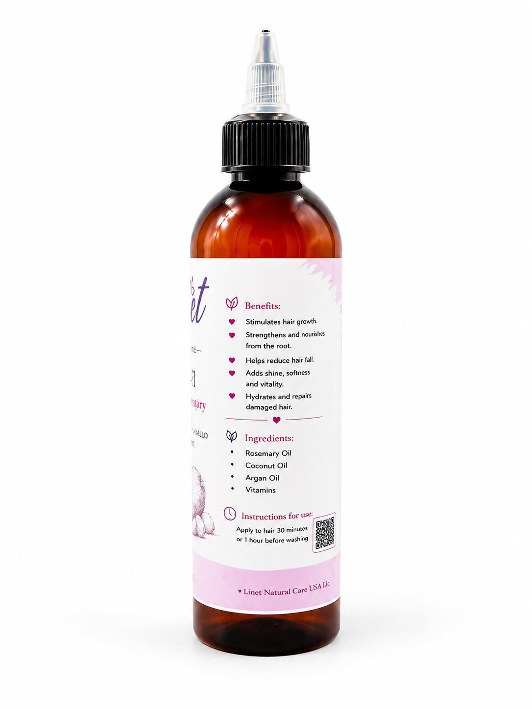 Aceite Capilar de Romero y Coco